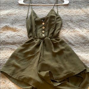 NWT cut out romper